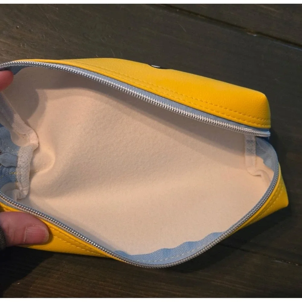 Pokemon Pikachu Pencil Case Cosmetic Bag Yellow Zipper‎ Pouch Nintendo
